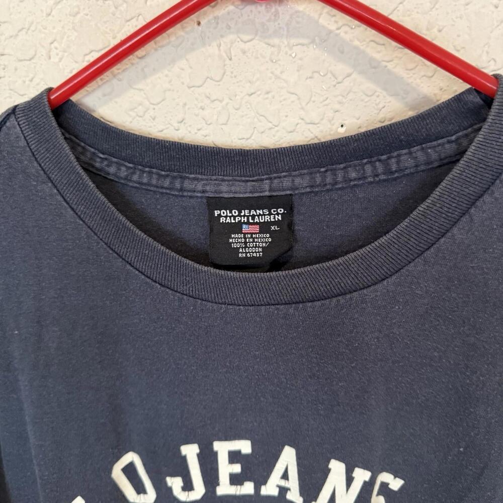 Vintage 90s Polo Ralph Lauren Jeans Co Embroidered Designer Shirt Size Men’s XL - Picture 6 of 6
